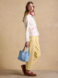 Joules canvas tote bag blue, imported from the UK