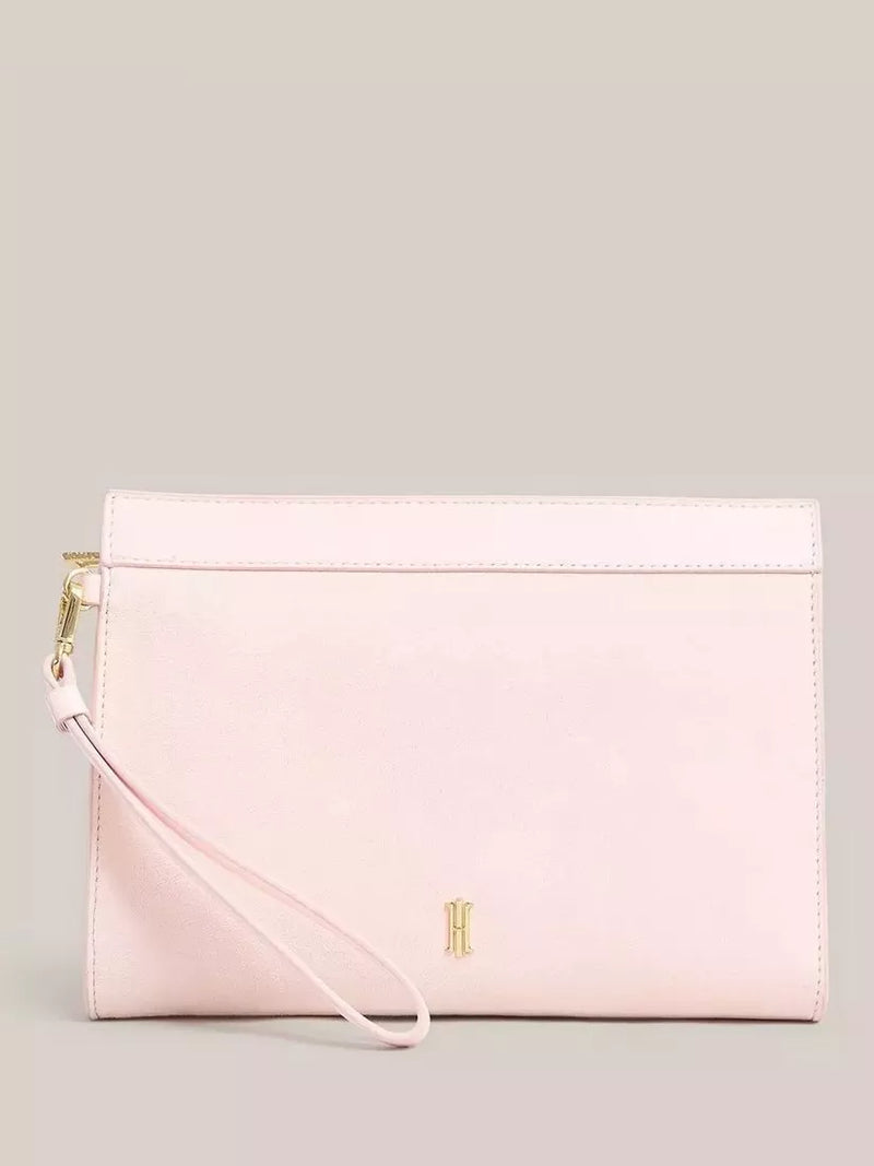 Hobbs Catherine wristlet bag leather suede - British product