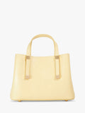 Dune London Dinkydorry textured tote bag lemon (British brand)