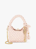 Dune London woven bag charm compact size, imported from the UK