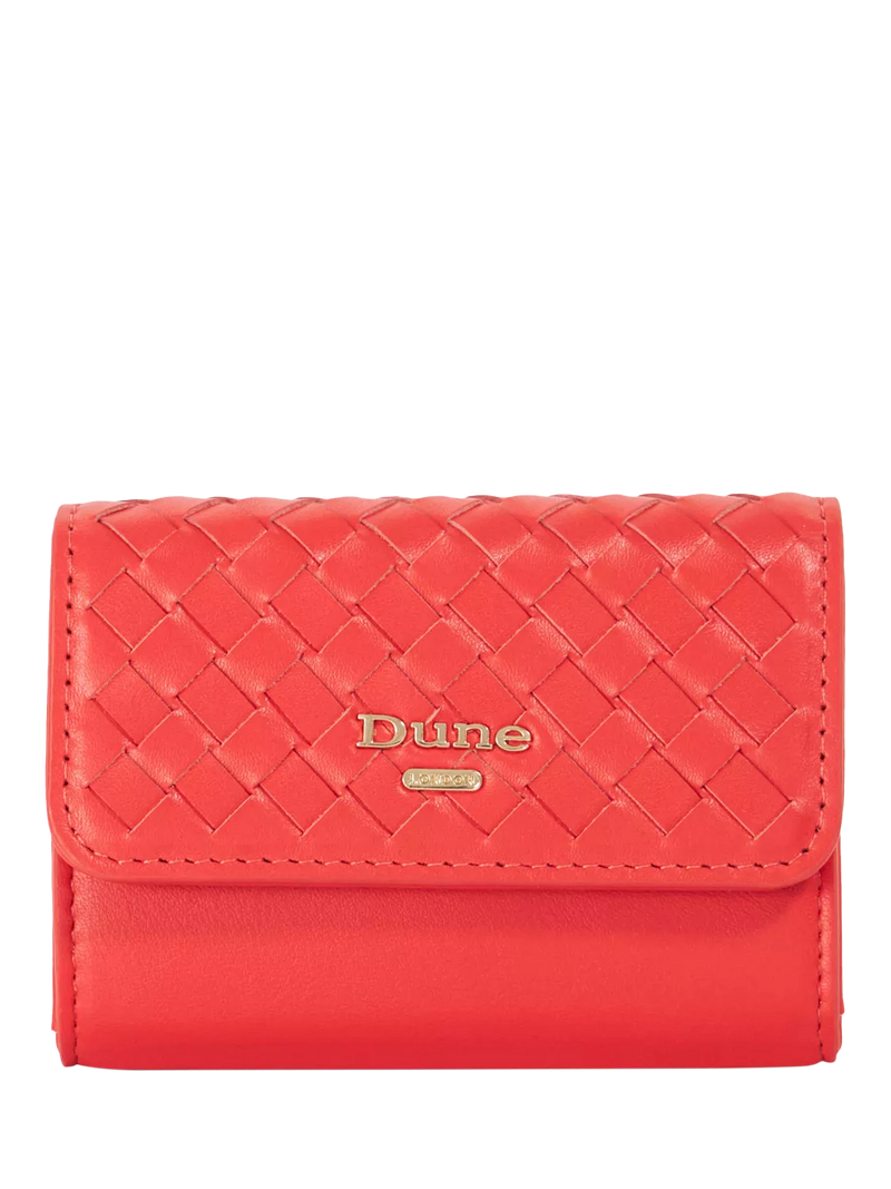Dune London Kelsey Woven Purse with magnetic closure, imported from the UK