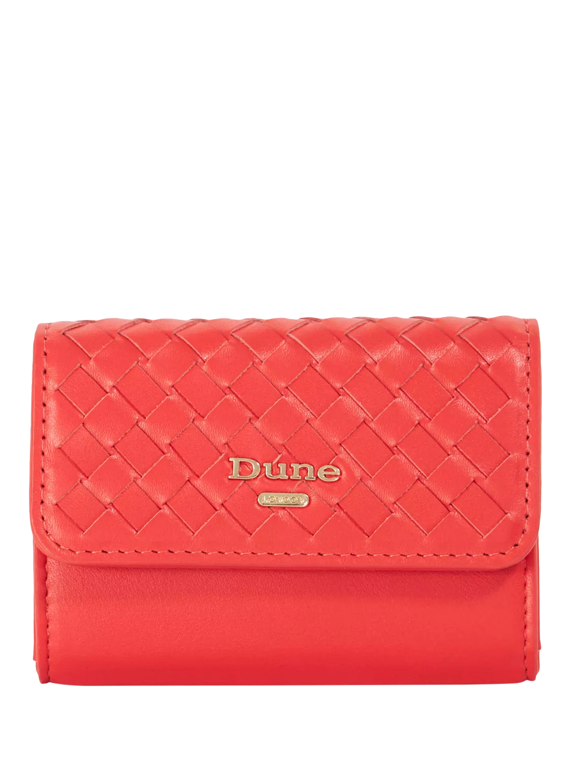 Dune London Kelsey Woven Purse with magnetic closure, imported from the UK