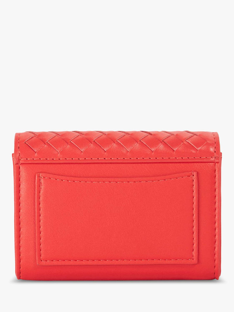 Dune London Kelsey Woven Purse with magnetic closure, imported from the UK