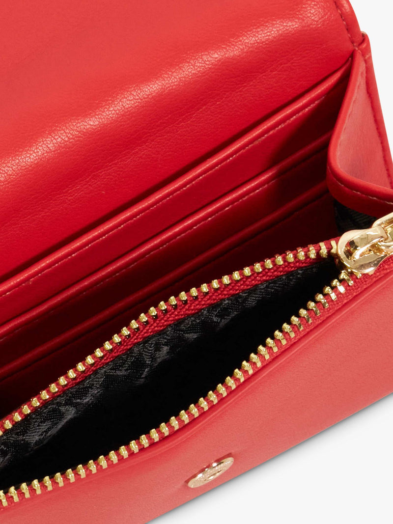 Dune London Kelsey Woven Purse with magnetic closure, imported from the UK