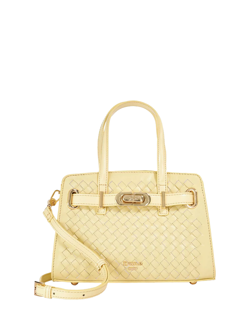 Dune London Dinkydefine Belted Grab Bag, Lemon