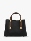 Dune London Dinkydorry textured handbag black white small (British brand)