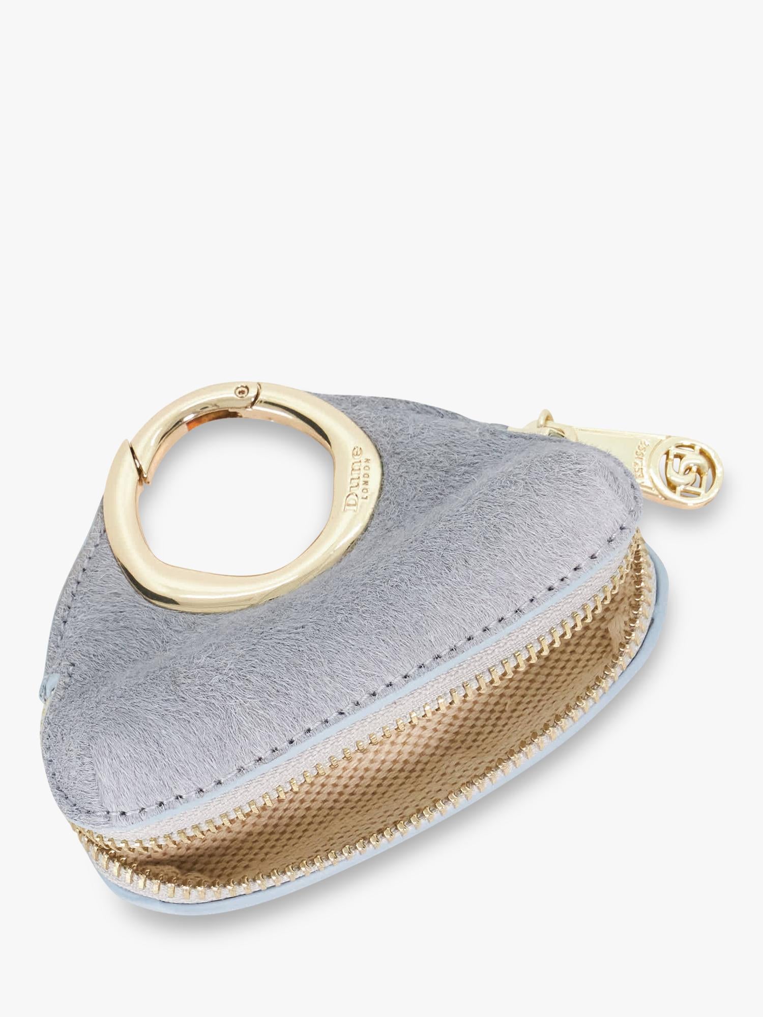 Dune London circular bag charm coin purse, imported from the UK
