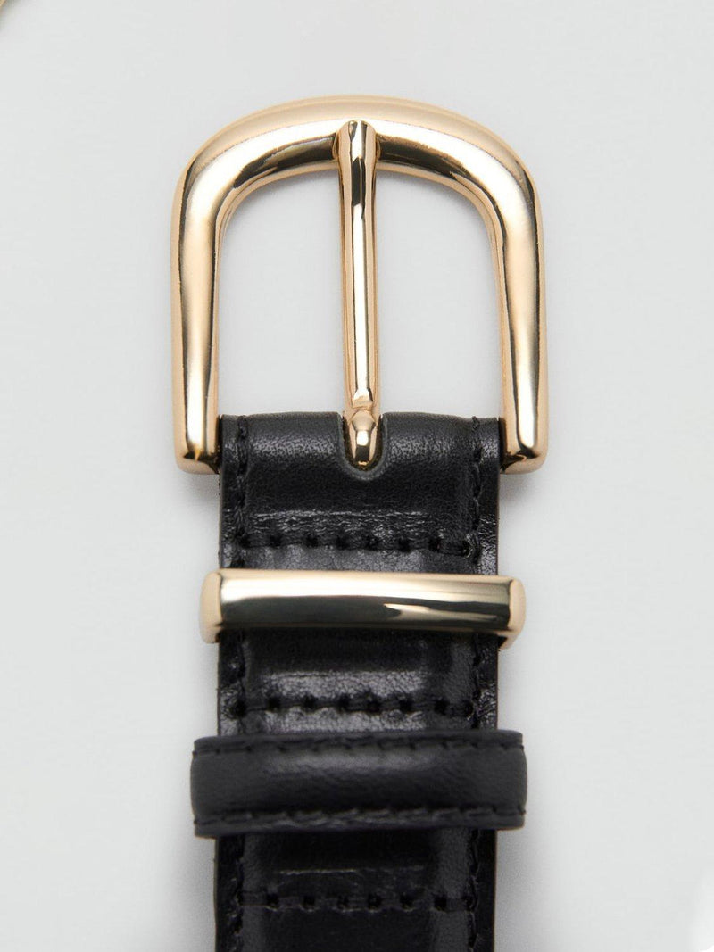 Mango pure patent leather belt (British brand)
