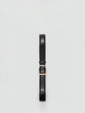 Mango pure patent leather belt (British brand)