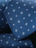 Charles Tyrwhitt silk tie royal blue print (British brand)