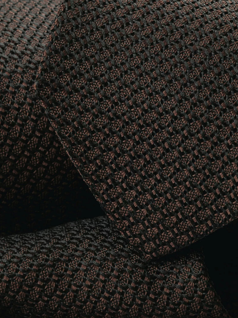 Charles Tyrwhitt silk tie chocolate brown, imported from the UK
