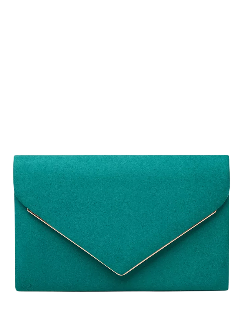 Paradox London Delyssa clutch bag emerald green, UK version