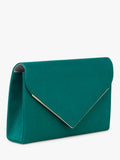 Paradox London Delyssa clutch bag emerald green, UK version