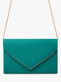 Paradox London Delyssa clutch bag emerald green, UK version