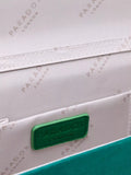 Paradox London Delyssa clutch bag emerald green, UK version