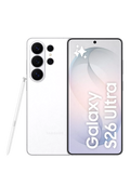Samsung Galaxy S26 Ultra Smartphone with Bluetooth S Pen, 12GB RAM, 6.9”, Galaxy AI, 5G, SIM Free, White, 512GB