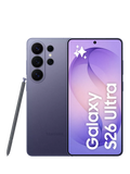 Samsung Galaxy S26 Ultra Smartphone with Bluetooth S Pen, 16GB RAM, 6.9”, Galaxy AI, 5G, SIM Free, Cobalt Violet, 1TB