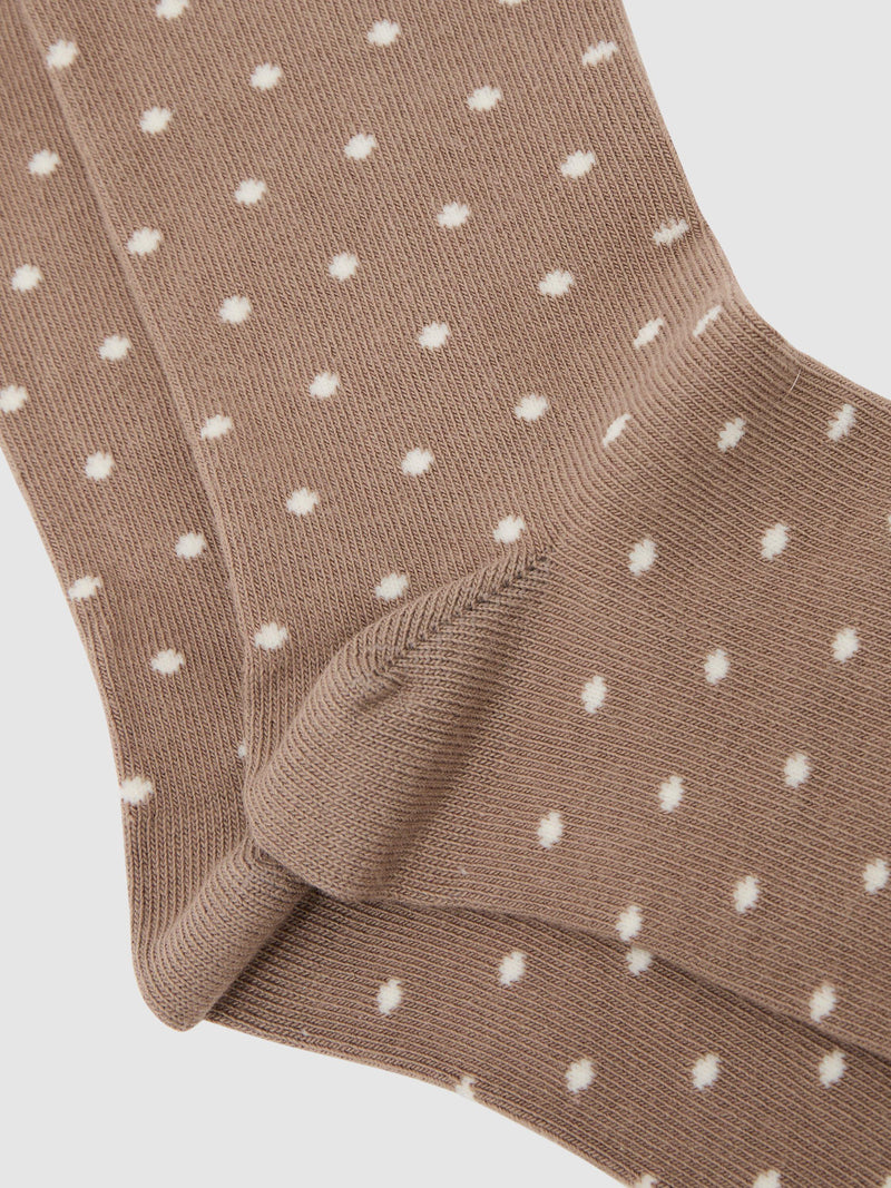 Reiss dotty ankle socks neutral, imported from the UK