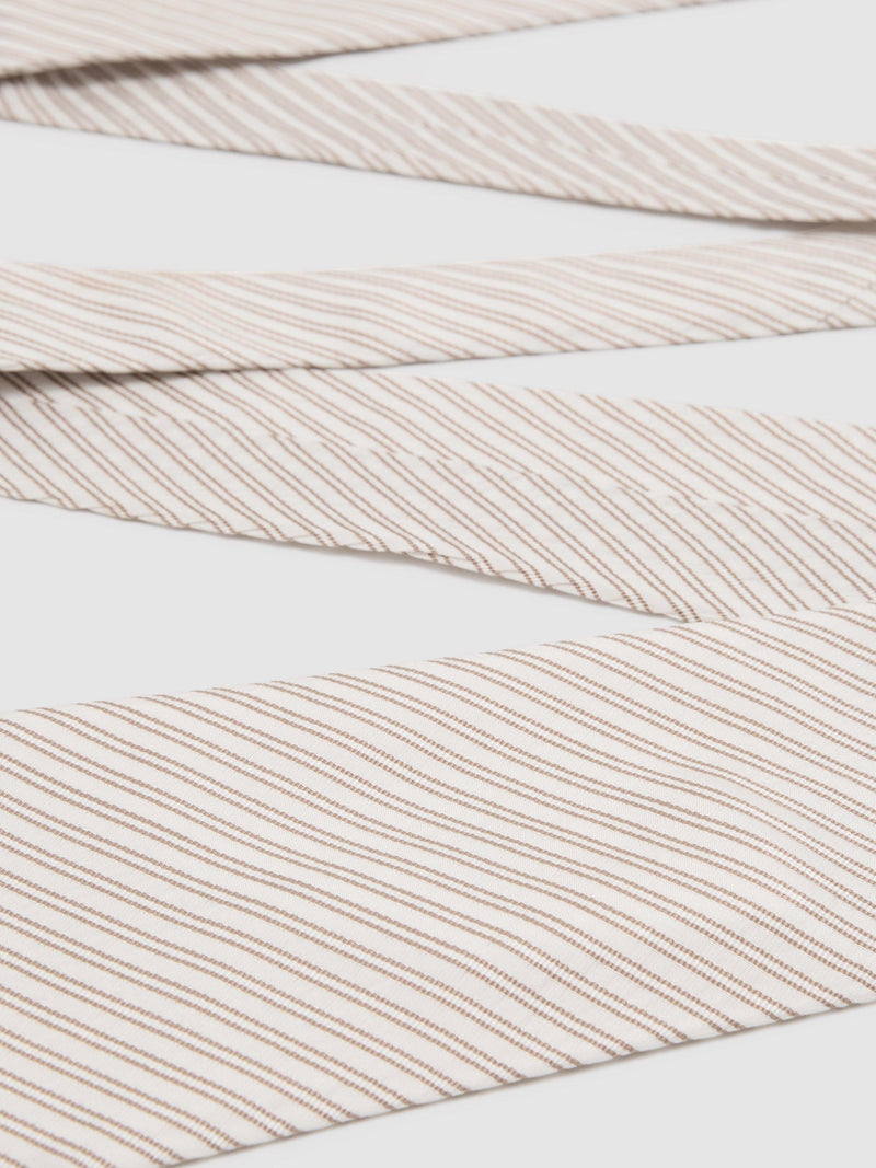 Reiss striped silk blend tie - British product