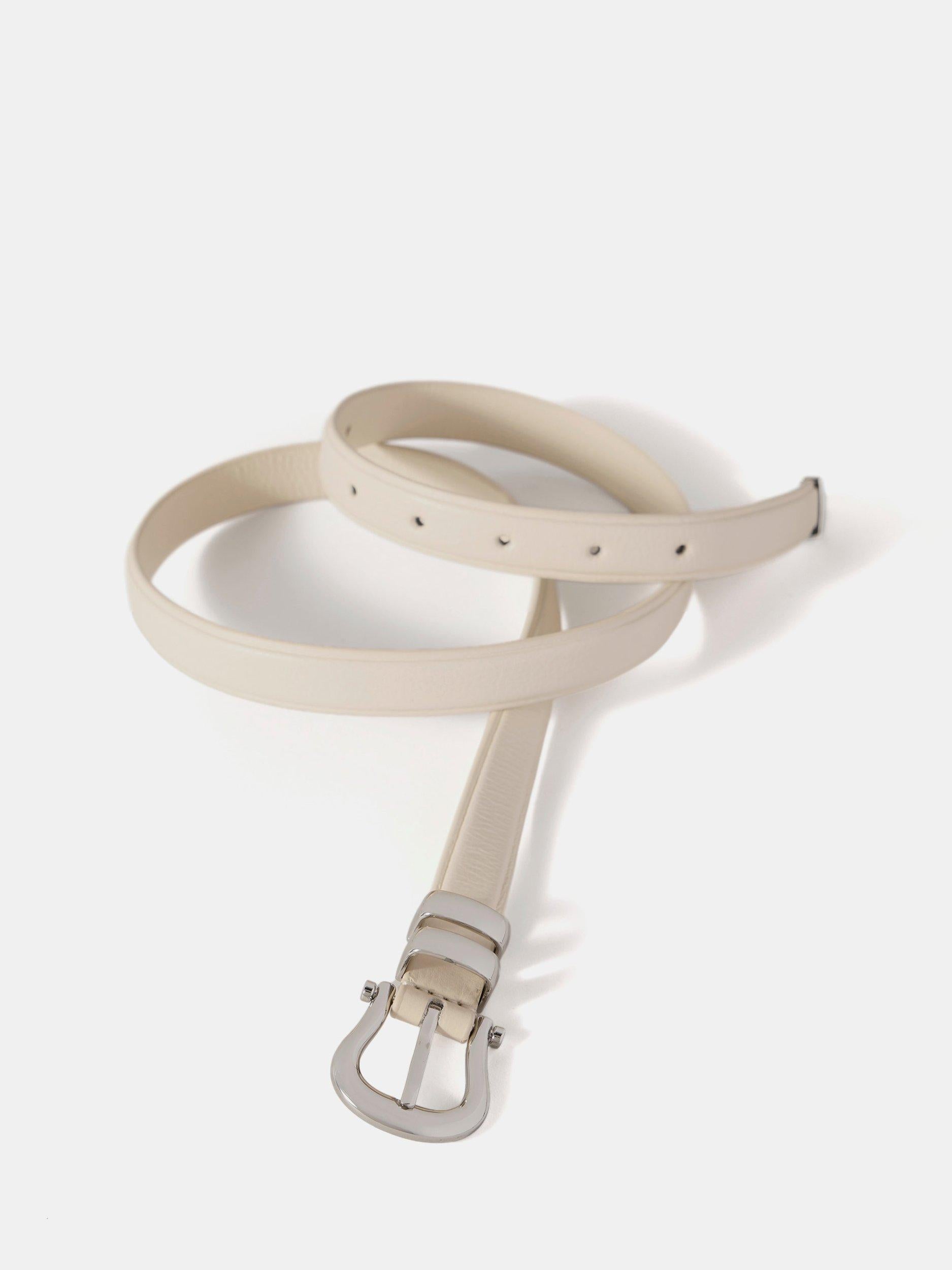 Mint Velvet slim leather belt - British product