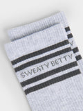 Sweaty Betty varsity slogan ankle socks (British brand)
