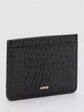 Mango croc embossed card holder, imported from the UK