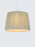 John Lewis Lymington pleated silk tapered lampshade (British brand)
