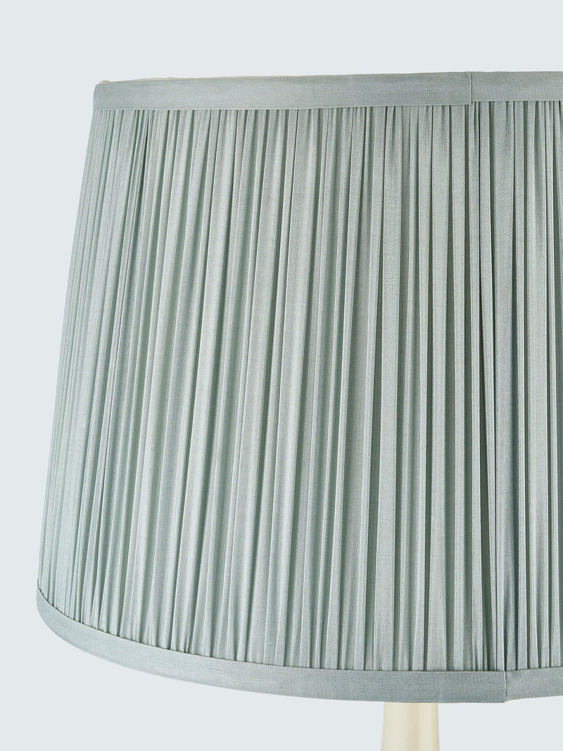 John Lewis Lymington pleated silk tapered lampshade (British brand)
