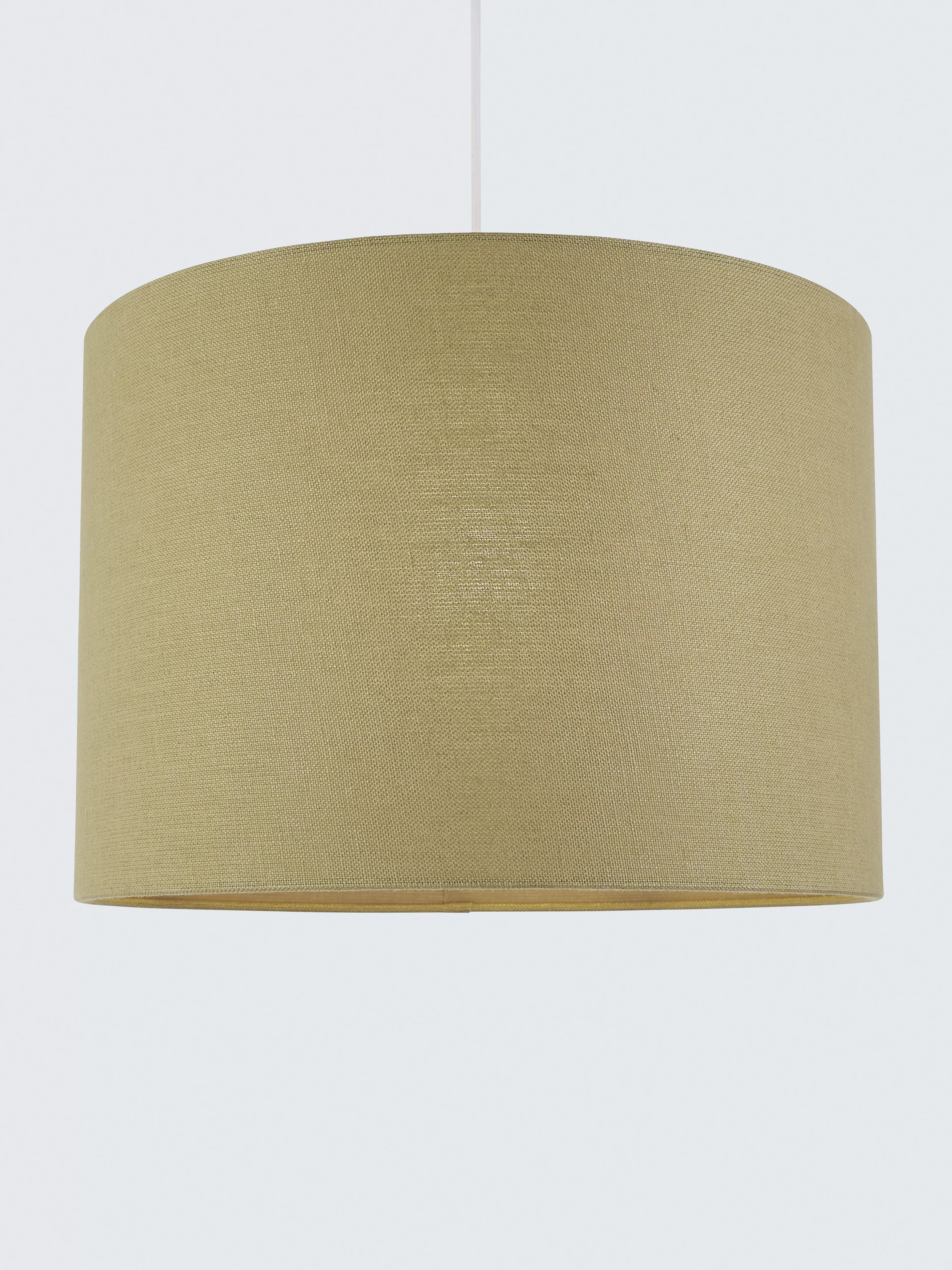 John Lewis Sophia Pure Linen Drum Lampshade