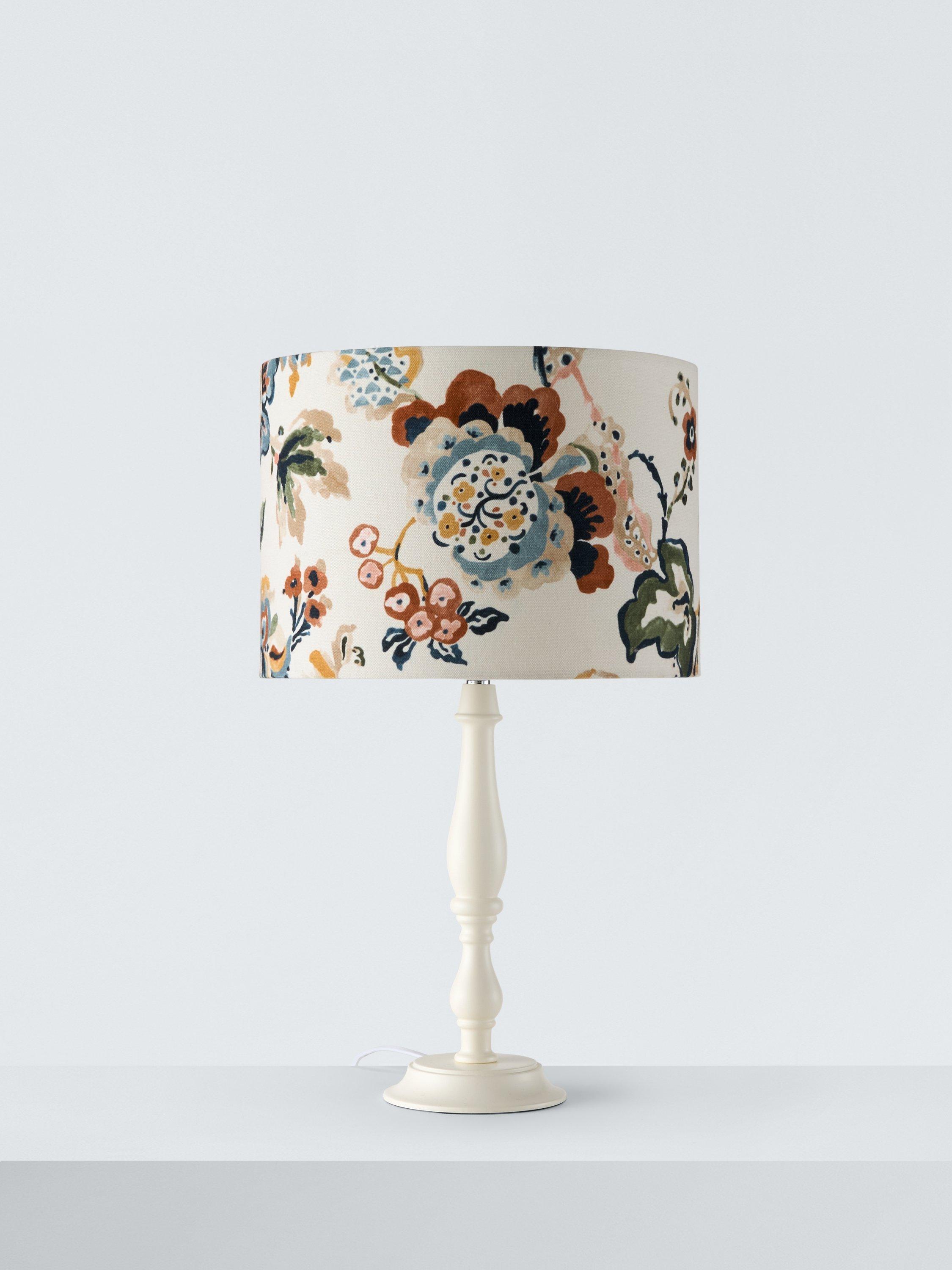 John Lewis Taruni floral drum lampshade multi (British brand)