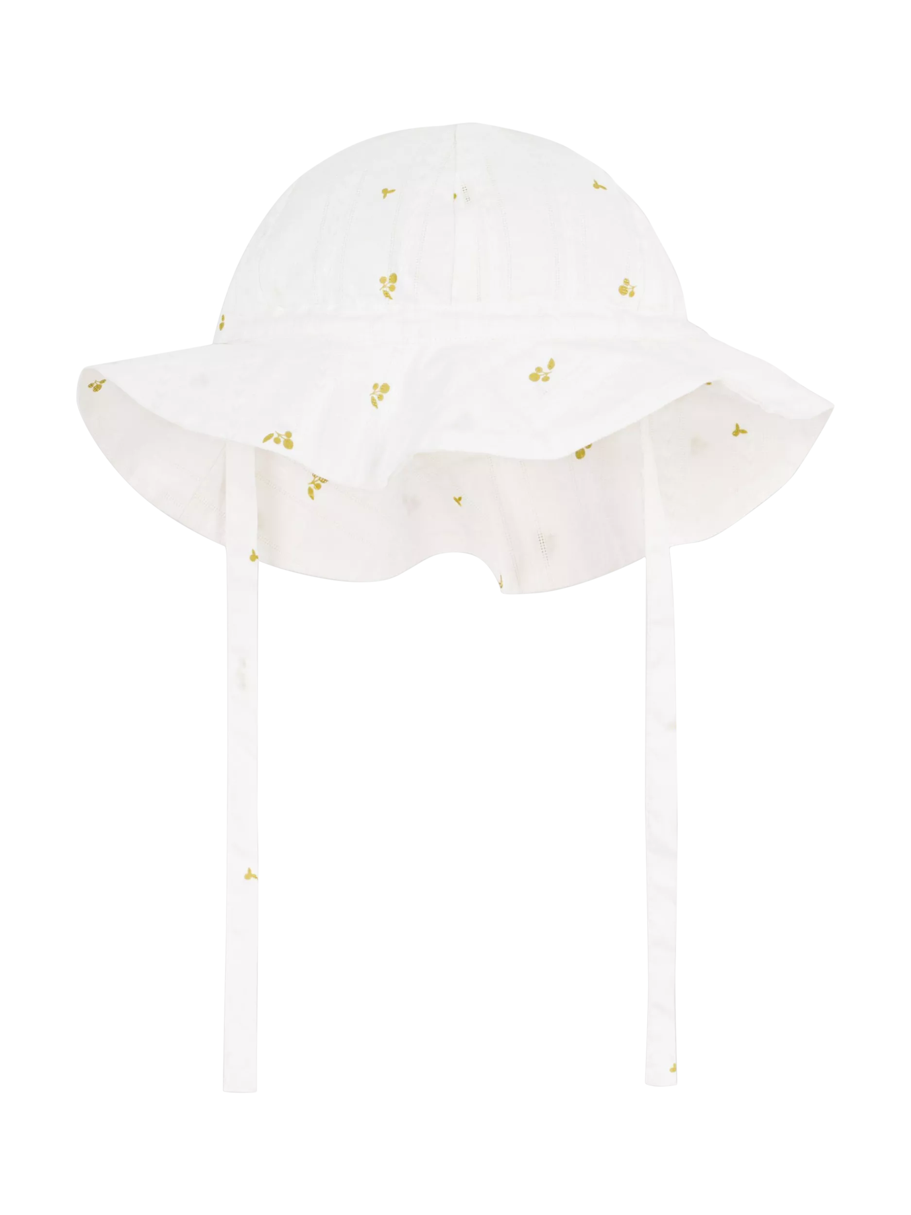 Petit Bateau white kids sun hat 100% cotton (British brand)