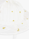 Petit Bateau white kids sun hat 100% cotton (British brand)