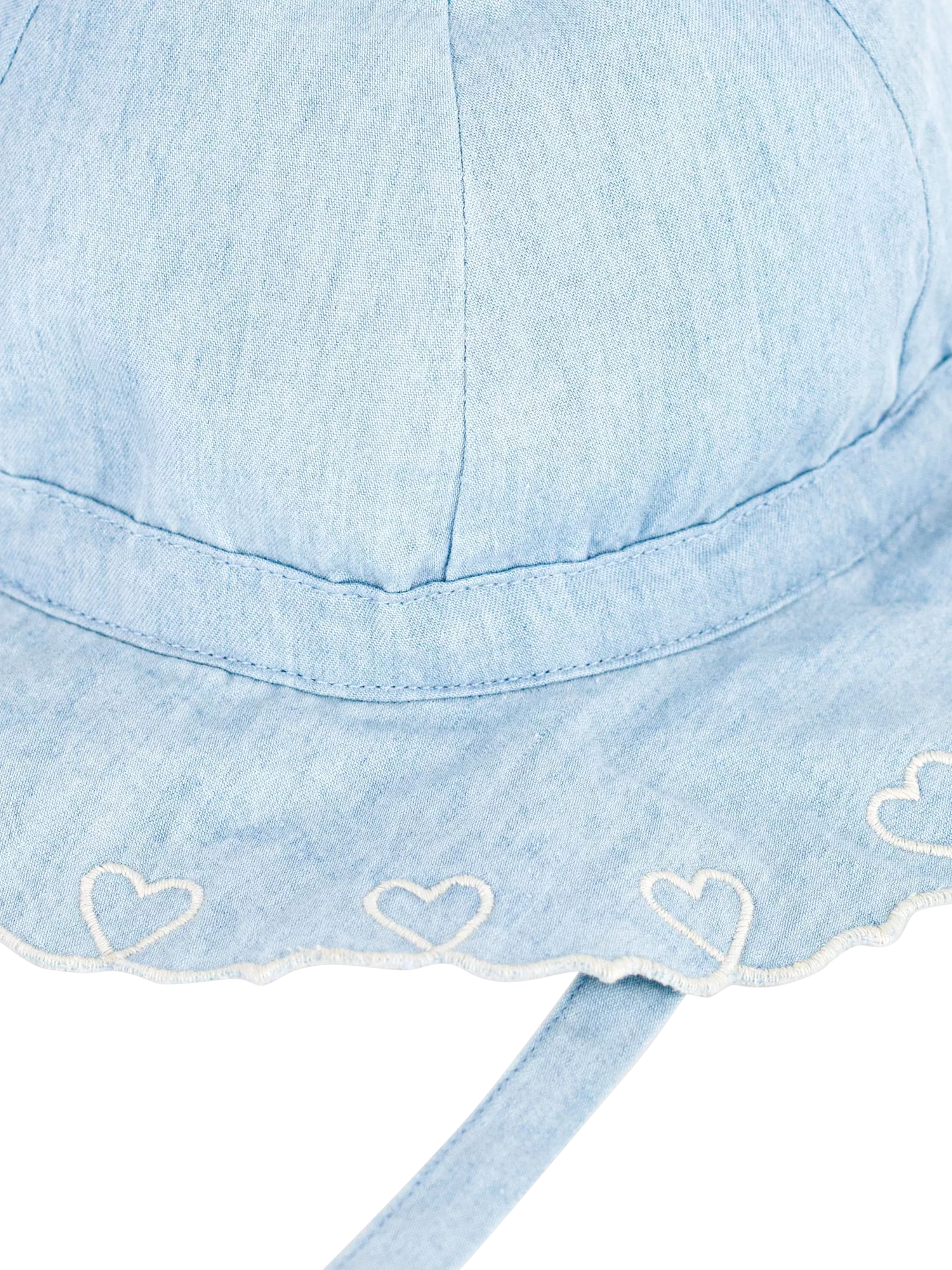 Petit Bateau kids' sun hat in blue - British product