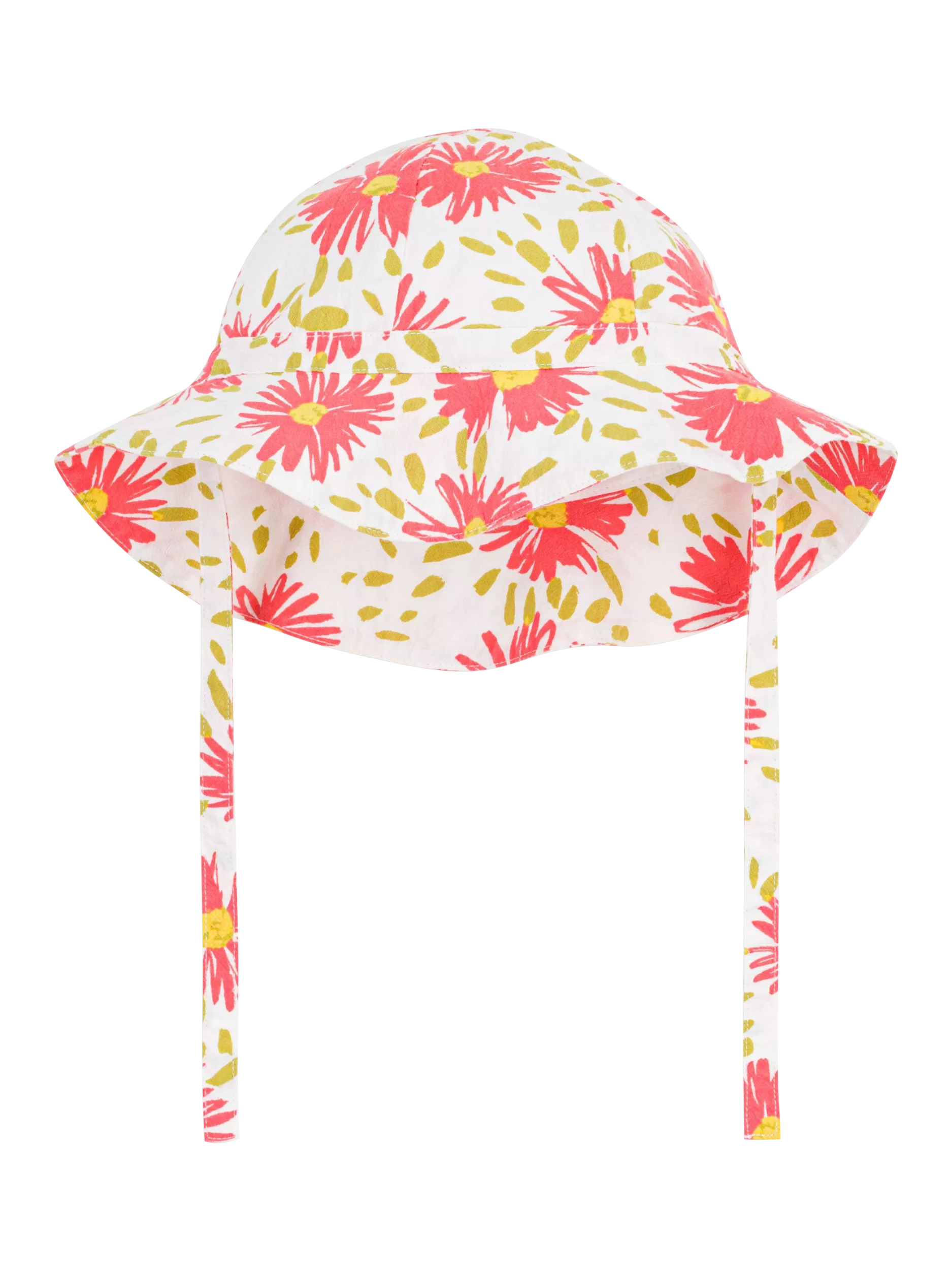 Petit Bateau floral sun hat, imported from the UK