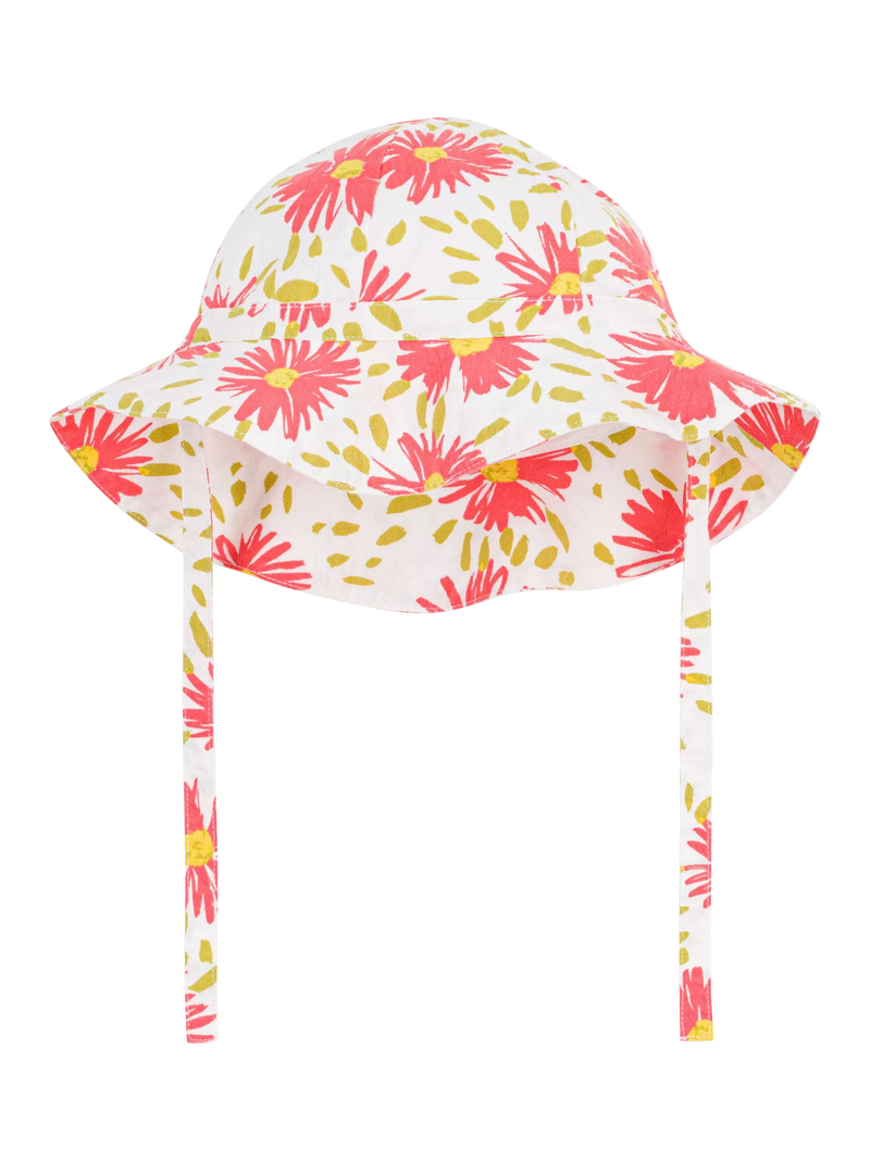 Petit Bateau floral sun hat, imported from the UK