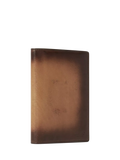 OSPREY LONDON hand burnished passport holder cognac, imported from the UK