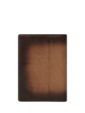 OSPREY LONDON hand burnished passport holder cognac, imported from the UK
