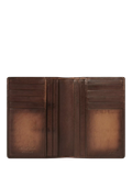 OSPREY LONDON hand burnished passport holder cognac, imported from the UK