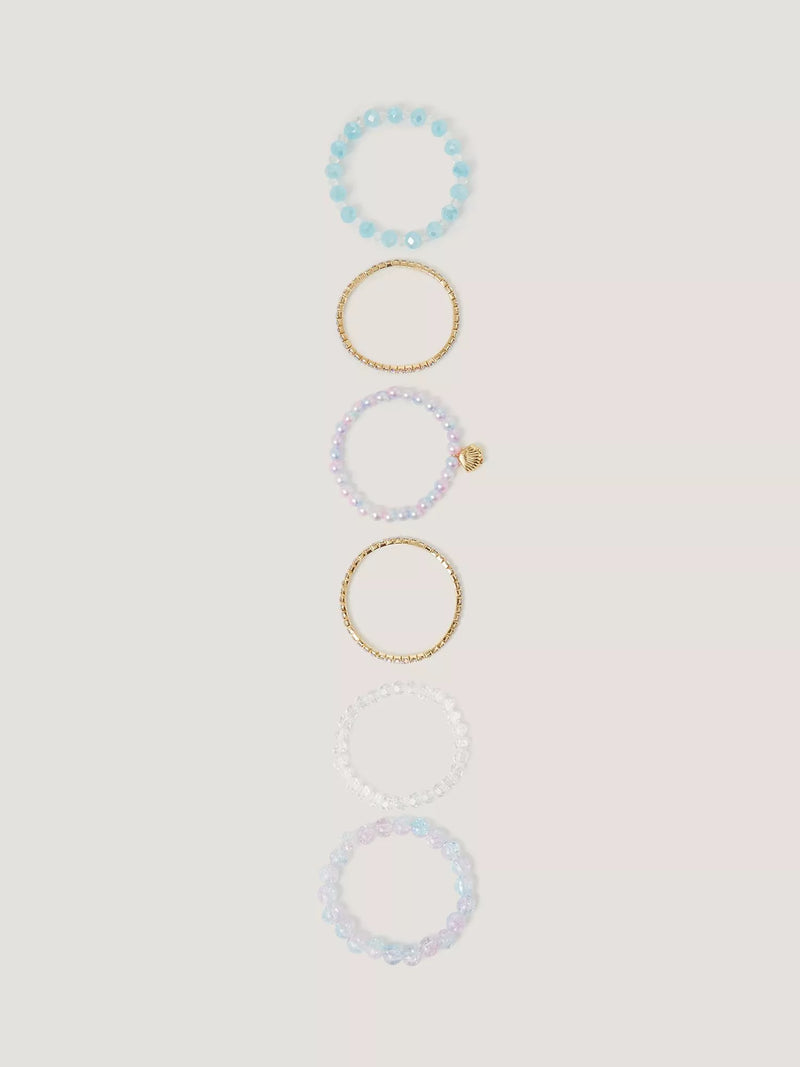 Monsoon kids bracelet set pack of 6 (British brand)