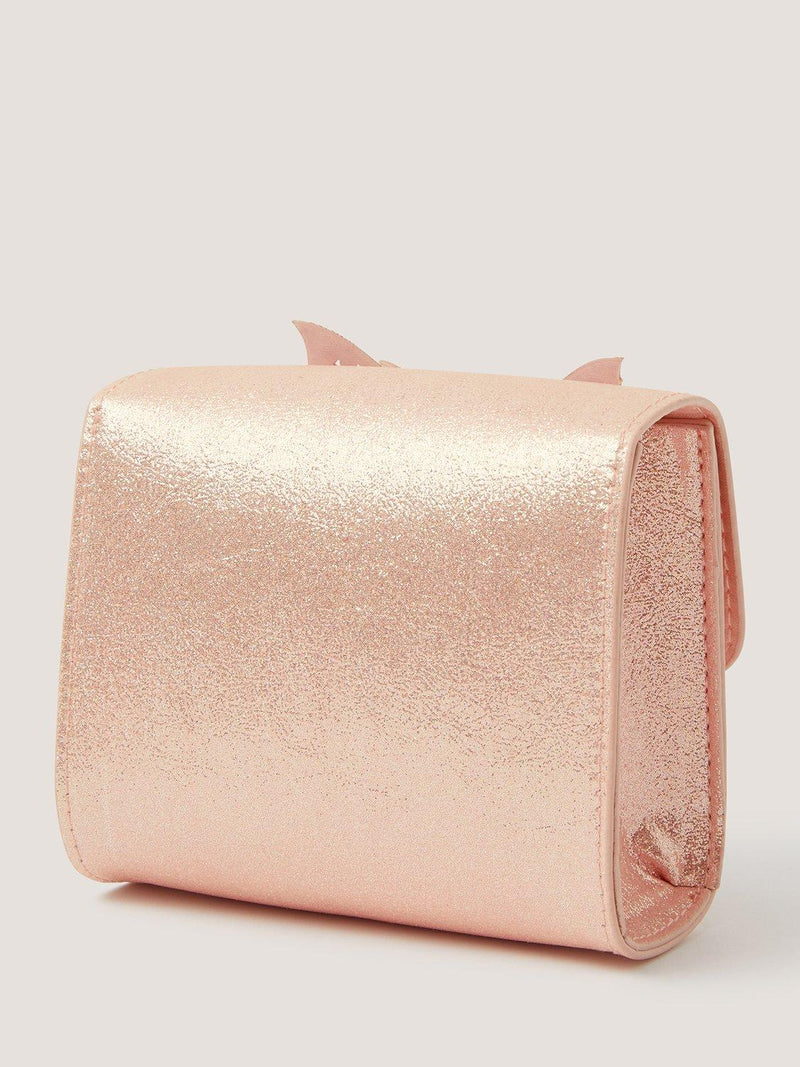 Monsoon kids shimmer butterfly bag pink (British brand)