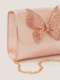 Monsoon kids shimmer butterfly bag pink (British brand)