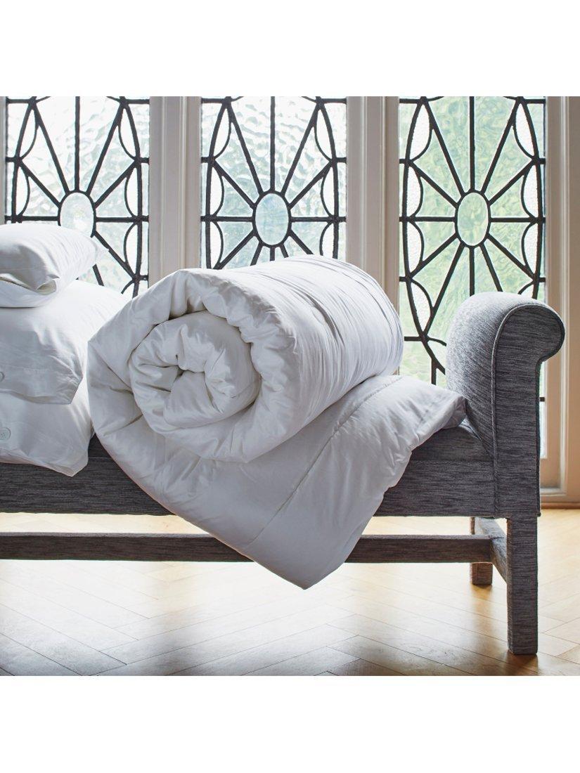 Gingerlily white silk summer duvet double 2-4 tog, UK version