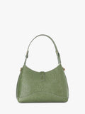 Dune London green grab bag with turn lock - British product