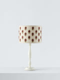 John Lewis embroidered drum lampshade pomegranate design 25cm, imported from the UK