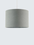John Lewis Sophia pure linen drum lampshade heritage grey, imported from the UK