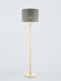 John Lewis Sophia pure linen drum lampshade heritage grey, imported from the UK
