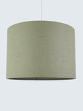John Lewis Sophia pure linen drum lampshade green sage, UK version