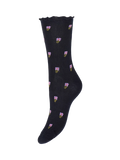 ICHI ankle socks floral stripe pack of 3 - British product
