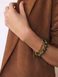 Mint Velvet gold tone chain and beaded bracelet - British product