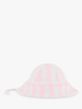 HUGO BOSS baby sun hat stripe white, imported from the UK